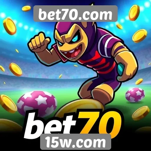 Oferta de jogos disponíveis no bet70.com