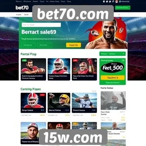 Experiência do usuário no site bet70.com